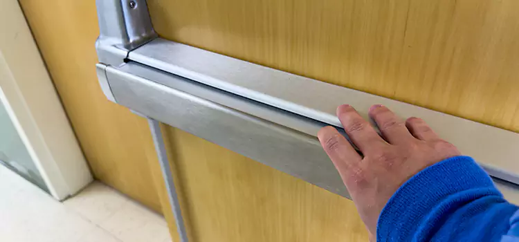 Installing a Push Bar on a Door Lennox